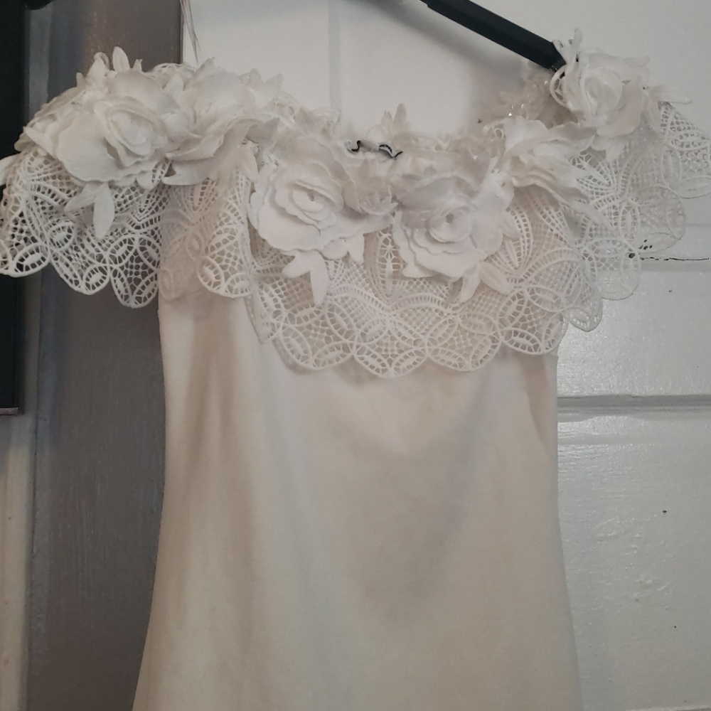White dress